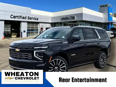 Experience commanding presence and refined capability with the 2026 Chevrolet Tahoe High Country, de...