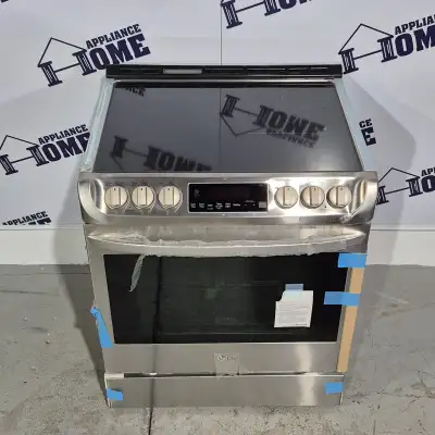 Slide-in induction stove stainless, View more