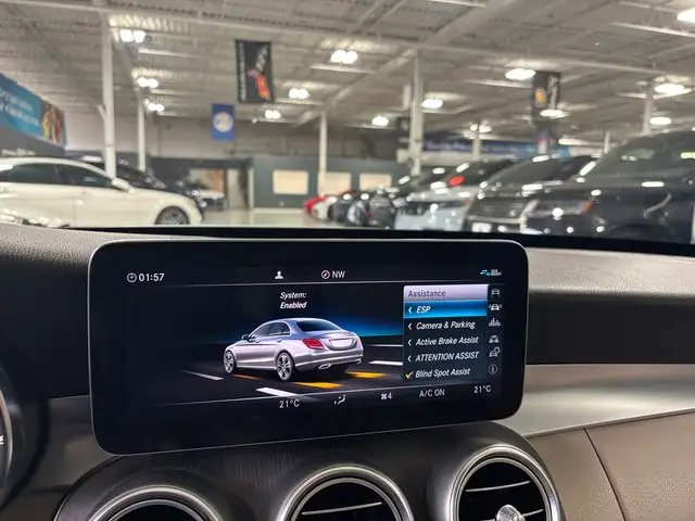 2021 Mercedes-Benz C-Class C300|4MATIC|AMGPKG|NAV|WOOD|CREAMLEAT in Cars & Trucks in City of Toronto - Image 30