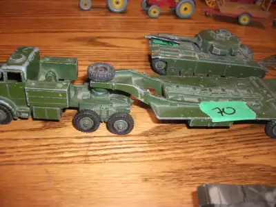 Vintage Dinky and GORGI Toy Army Equipment, View more