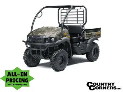 Finance with Kawasaki GOOD TIMES financing rates as low as 5.99% for up to 60 months OAC!!!* All-In...