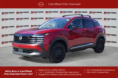 Designed for dynamic urban adventures and refined daily commutes, this stunning Red 2026 Nissan Kick...