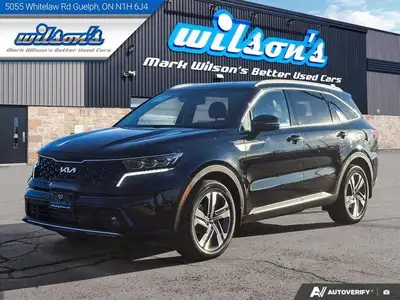 Look at this certified 2022 Kia Sorento Plug-In Hybrid EX AWD | PHEV | BSM | Carplay and Android Aut...