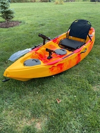 Volador3 Fishing Kayak free paddle removable rod holders