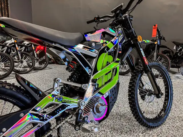2025 79Bike Falcon Pro Electric Dirt Bike Silver Metallic in Street, Cruisers & Choppers in Strathcona County - Image 6
