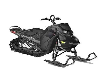 2025 Ski-Doo Summit® X® 850 E-TEC Turbo R 154 SS H_Alt Pow.3.0_4.5 in_Blk The 2025 Summit X is light...