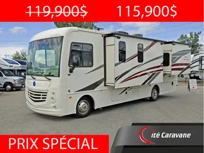 Spécial 115 900$ ! Prix reg 119 900$ Class A de Holiday Rambler Admiral 28A est doté de fonctionnali...