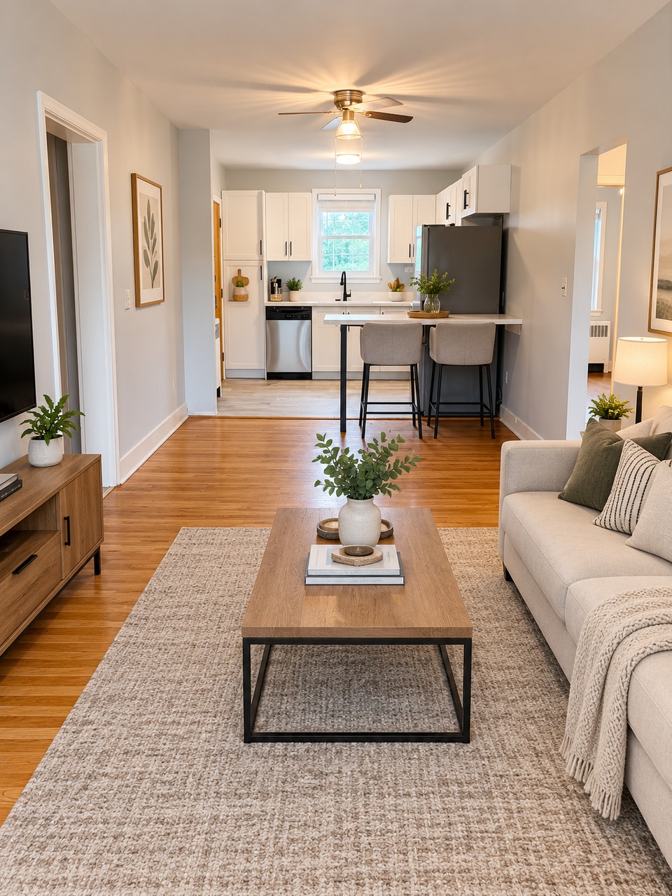 Renovated 2-Bedroom Apartment + Parking 5