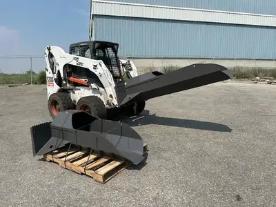 AMERICAN MADE! HEAVY DUTY! FULLY WELDED, MASSIVE GUSSETS, FORMED BODY, 5" X 4" X 9" CUTTING EDGE, .5...