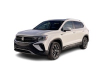 Welcome to Country Hills Volkswagen 2022 Volkswagen Taos Comfortline Pure White We want your vehicle... (image 1)