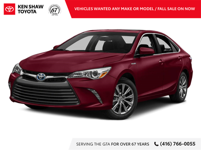 Ruby Flare Pearl 2017 Toyota Camry Hybrid XLE! Navigation / Leather / Sunroof / Push Button Start /...