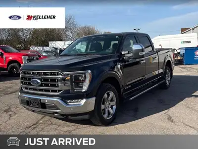 Command the road and conquer your workday with this striking black 2022 Ford F-150 LARIAT, featuring...