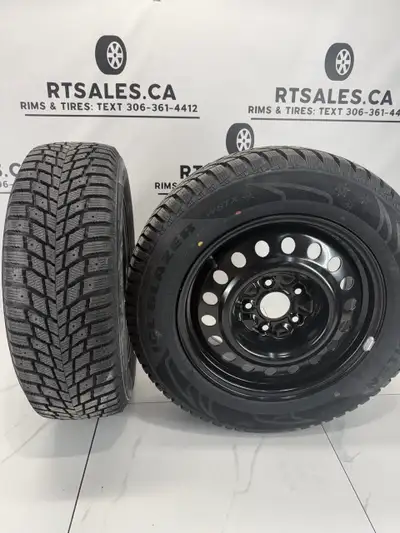 set of four 225/65/17 Sailun ICEBLAZER Winter Tires on 17 inch Rims -- - FITS DODGE GRAND CARAVAN JO...