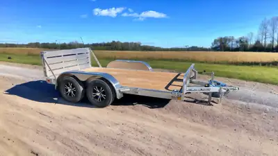 Welcome to Canadian Made Trailers! CANADIAN MADE!!! CANADIAN PRICED!!!!BRAND NEW 2026 ALUMINUM OPEN...