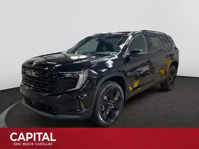 Welcome to Capital GMC! This 2026 GMC Acadia in Ebony Twilight Metallic is equipped with AWD and Gas...