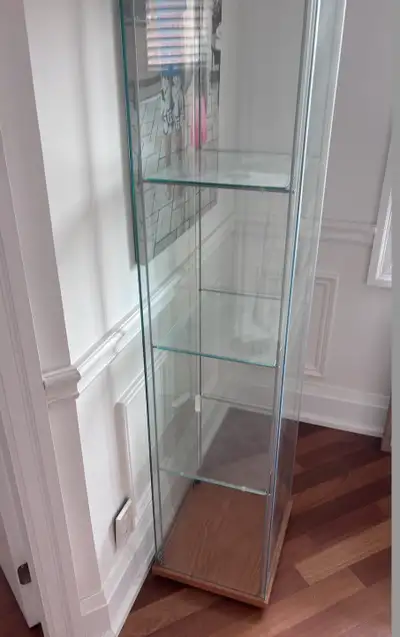 FREE display case from IKEA. You must pick up. Perfect condition, View more