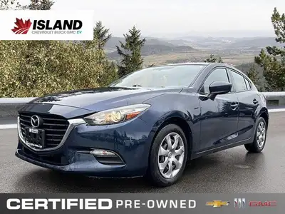 Designed for your everyday journey, this 2017 Mazda3 GX Hatchback in striking Deep Crystal Blue Mica...