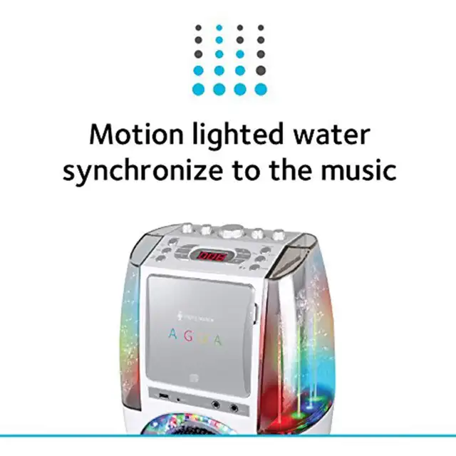 BNIB PRICE IS FIRM - Singing Machine Agua Dancing Water Fountain in Other in City of Toronto - Image 5
