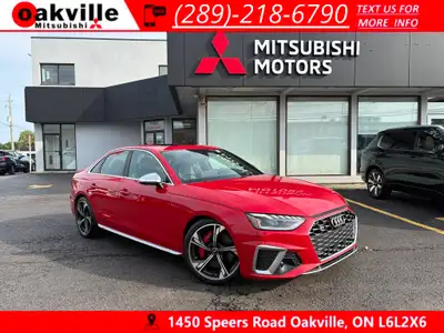 This 2022 Audi S4 Technik comes equipped with leather interior, power /memory seats, Bang & olufsen...