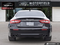 Gorgeous Quattroporte S Q4 GranLusso Finished in Nero (Black) Exterior Paint w/ Rosso (Red) Leather... (image 4)