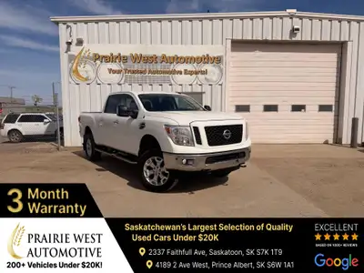 Welcome to Prairie West Automotive. 2019 Nissan Titan XD with powerful 5.0L V8 DOHC diesel engine, r...