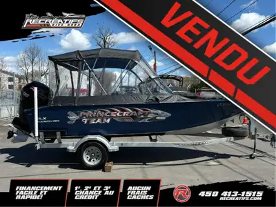 2019 Princecraft HUDSON 190 DLX WS Princecraft HUDSON 190 DLX WS MOTEUR ELECTRIQUE ULTERRA IPILOT 80...
