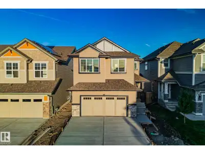 With nearly 4,000 sq. ft. of living space, this stunning Sherwood Park walkout home offers the perfe...