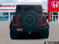 Unleash the beast within. This 2022 Ford Bronco Raptor, a Code Orange convertible with a Black Onyx... (image 4)