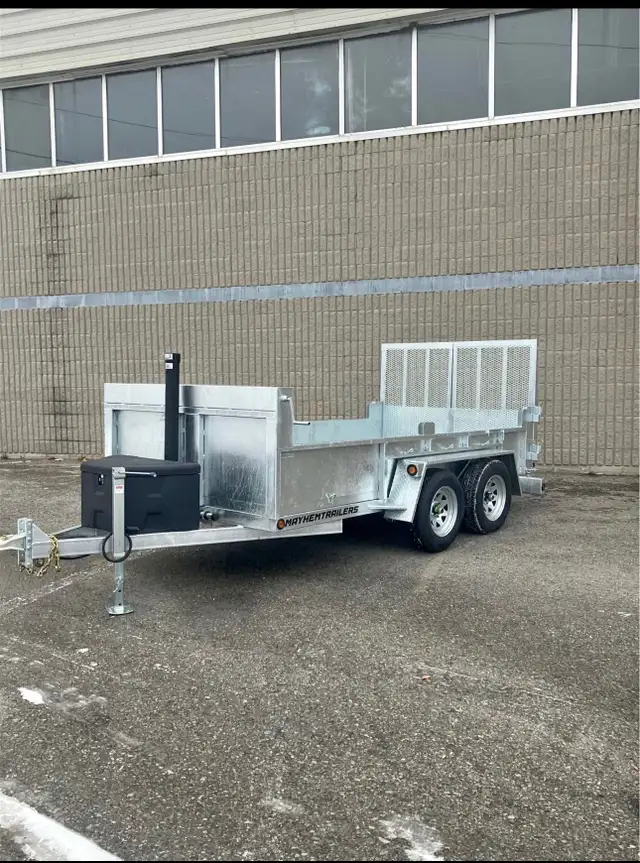2025 Mayhem trailers 3.5T Combo Gate 6.5x10 Dump Trailer Save$$$ in Cargo & Utility Trailers in Mississauga / Peel Region - Image 5