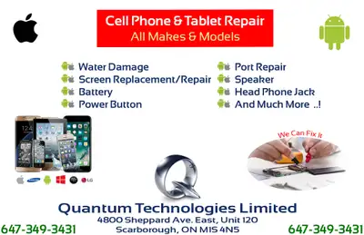 Professional Phone & Tablet Repairs for Apple & All Android!, View more