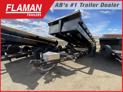 2026 SOUTHLAND SL716-14K DUMP TRAILER - 16' Axles: (2) 7000lb Lippert Spring Tires: ST235/80R16 E St...