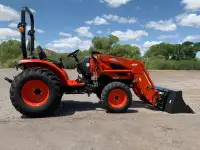 Brand New Kioti CK2620H Hydrostatic Tractor and Loader