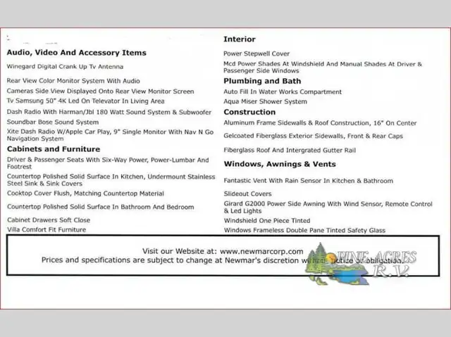 2024 Newmar Ventana 3512 Diesel Pusher in RVs & Motorhomes in Moncton - Image 26