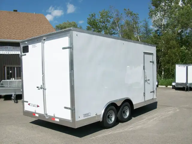 2025 Weberlane CARGO 8'.6in. X 16' V-NOSE 2X 5200LB. CONTRACTEUR in Cargo & Utility Trailers in Laval / North Shore - Image 8