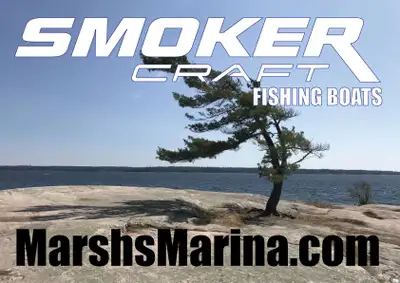 Marsh's Marina Canada's Largest In Stock inventory of New and Used Fishing Boats for Sale in Ontario...