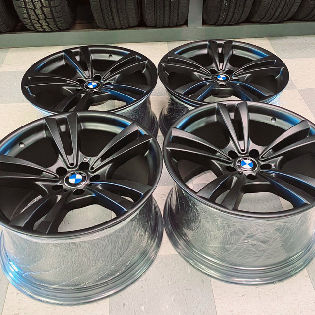 Set 20" ORIGINAL STAGGERED BMW Wheels | BMW X5 & BMW X6 Wheels in Tires & Rims in Calgary - Image 2