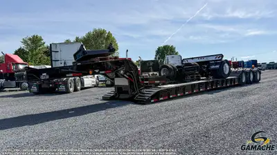 Trailer - # STOCK: R-37624 2019 TALBERT 53' FARDIER (55 TONS) T(4)-55CC-HRG-T1 FARDIER + JEEP DOLLY...