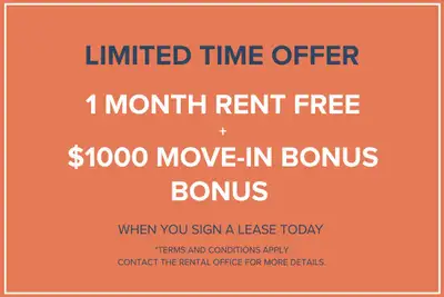 1 Month Rent Free + $1000 Move-In Bonus + $500 Security Deposit Visit our Website: https://www.capre...