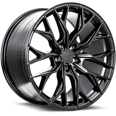 SENTALI SS2 FLOW FORMED WHEELS AVAILABLE IN ; 18" 19" 20" 5X112, 5X114.3, 5X120 GLOSS BLACK OR MACHI...