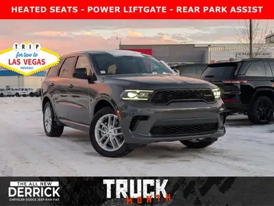 The 2026 Dodge Durango GT delivers bold performance and refined versatility in a striking SUV design...