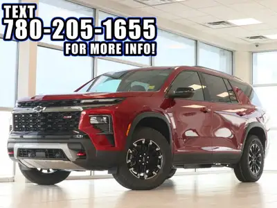 Brand New SUV Available in Lloydminster, Saskatchewan Alberta This 2026 Chevrolet Traverse Z71 is eq...