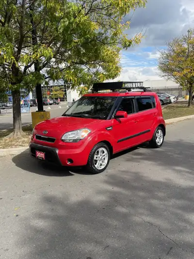 WOW!!CHECK OUT THIS 2011 KIA SOUL!!FINISHED IN BEAUTIFUL RACING RED!!ONLY 145,000 ORIGINAL KMS!!GAS...
