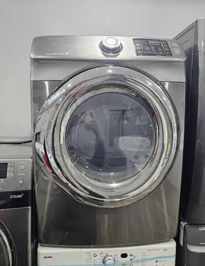 WOW Samsung 27" Stainless Steel Frontload Electric Dryer CAN DEL, View more