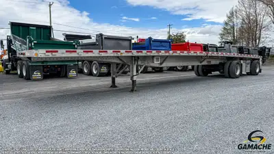 Trailer - # STOCK: R-800668 2021 REITNOUER 48' FLAT BED ALUMINIUM THE VEHICLES ARE LOCATED AT: 609 P...