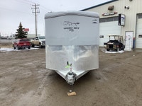 USED THURO BILT 3H RENEGADE HORSE TRAILER FOR SALE IN NISKU, AB - TANDEM 5200lb AXLES - SEALED & ENC... (image 7)