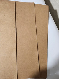 100 Sheets of 30lb Kraft Paper, brown, 8.5X11, 100% recycled, NE