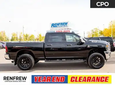 2025 Ram 3500 Tradesman with 6.7L Cummins, Apple CarPlay and Android Auto, navigation, towing prep p...