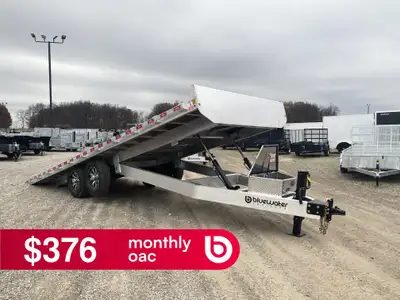 Nordtek Heavy Duty Aluminum Deckover Tilt Trailer 14,000 lb is $18,115.00 or $362.27/month! Ord: 250...