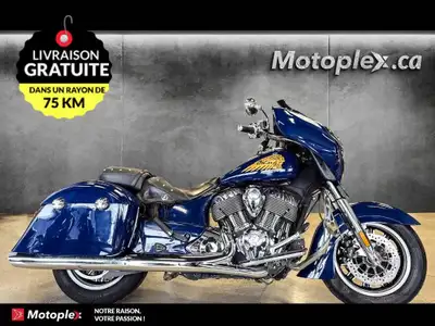 Motoplex Mirabel 2014 INDIAN chieftain chieftain GARANTIE PROLONGÉE jusqu'à 4 ans disponible et plan...