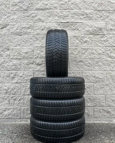 Winter / Snow Pirelli Scorpion Tires. 4x 255 55 19 (95%). Fits: Acura MDX, Audi Q7 / E-Tron Sportbac...